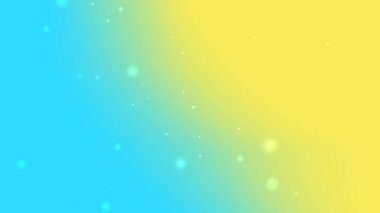Cyan Sarı Gradyan Parıldayan Parçacık Arkaplanı