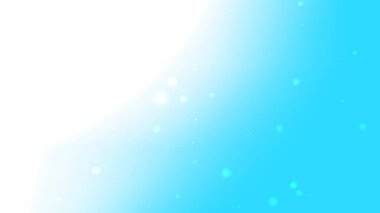 Beyazdan Cyan Yumuşak Parçacık Arkaplanına