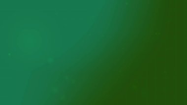 Yumuşak Parçacık Parıltısı ile Derin Yeşil Soyut Gradyan Arkaplanı