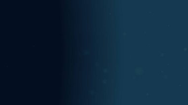 Parçacıklı Koyu Mavi Parlak Arkaplan