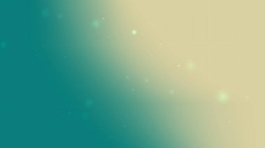 Diagonal Aqua Gold Gradient Background with Sparkle Particles