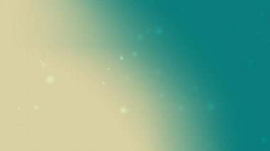 Soft Gold Teal Diagonal Gradient with Floating Sparkle Dust