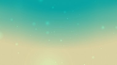 Teal and Gold Smooth Sparkle Gradient Background