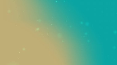 Teal Gold Dual Tone Bokeh Sparkle Background