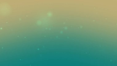 Gold Teal Soft Gradient Bokeh Sparkle Background