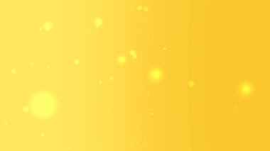 Altın Parlak Bokeh Işık Arkaplan Canlandırması