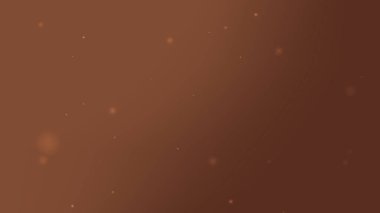 Sıcak Kahverengi Işıltı Ortamı Arkaplanı