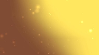 Golden Brown Gradient Background with Soft Sparkle Particles
