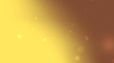Golden Light Gradient Background with Soft Floating Particles