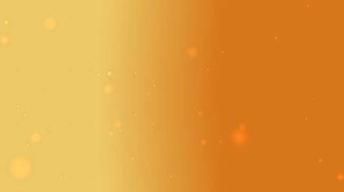 Tasarım için Sıcak Yüzen Parçacıklar ile Yumuşak Altın Turuncu Dikey Grafiksel Parlak Arkaplan