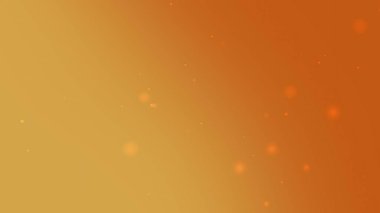 Warm golden orange bokeh sparkle gradient background with soft glowing particles