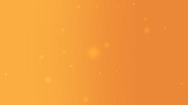 Modern Tasarım İçin Ilık Portakal Parıltısı Gradyan Arkaplanı Yumuşak Yüzen Parıltı Parçacıkları