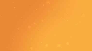 Modern Görseller İçin Hafif Yüzen Parıldayan Parçacık Işıkları ile Yumuşak Turuncu Gradyan Arkaplanı
