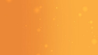 Zarif görseller için parlak yüzen parçacıklar içeren ılık turuncu renkte bir arkaplan