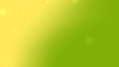 Warm Yellow Green Gradient Background with Floating Particles and Soft Glowing Ambient Light Effect