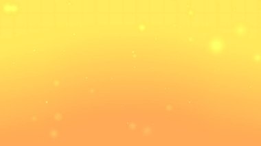 Şenlik tasarımı için yumuşak kıvılcımlar saçan sarı-turuncu eğimli arka plan