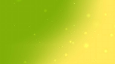 Soft Green Yellow Gradient Background with Floating Sparkle Light Particles for Modern Design