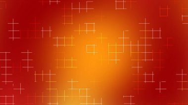 Altın Izgara ve Sıcak Kırmızı Tonlar ile Soyut Ay Kutlaması Arkaplanı