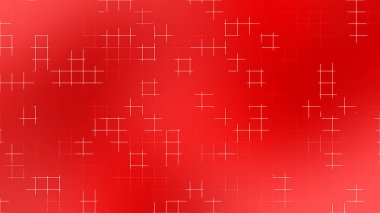 Yüksek Teknolojik Dijital Projeler için Kırmızı Izgara Çizgisi Soyut Arkaplan
