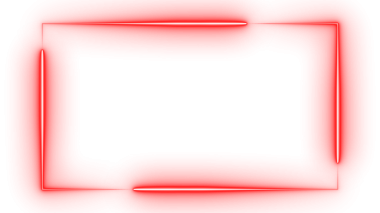 Neon Kırmızı Yuvarlak Webcam Kaplama Işık Çerçevesi