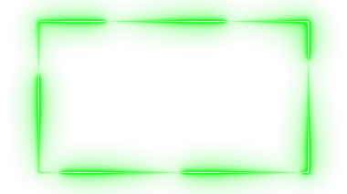 Canlı Yayın İçin Yeşil Işıltılı Webcam Kaplama Çerçevesi