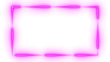 Modern Akış Düzenleri için Neon Pembesi Parlak Sınır Kaplaması