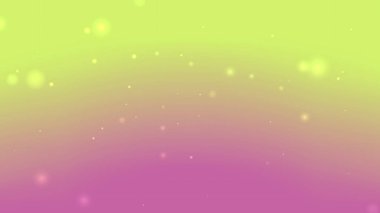 Yumuşak Parlak Işık Parçacıkları ile Pastel Yeşil Pembe Gradyan Arkaplanı