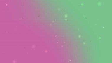 Pembe Yeşil Çapraz Gradyan Arkaplan Yüzen Parıltı Işığı Efekti