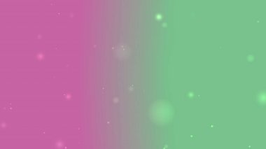 Pembe 'den Nane Yeşili' ne Parlak Arkaplan Yumuşak Yüzen Işık Bokeh 'le