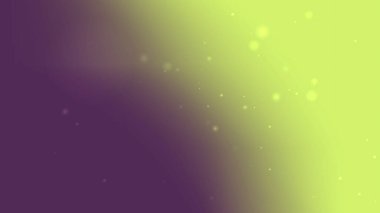 Modern Hareket Tasarımı için Kireç Sarı Parıltısı Parçacık Gradyan Arkaplanı