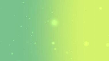 Yumuşak Parlak Parçacık Parıltısıyla Dikey Yeşil Kireç Gradyan Arkaplanı