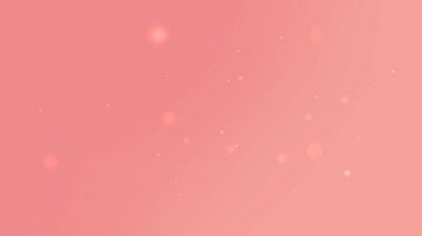 Yaratıcı Tasarım İçin Yumuşak Yüzen Parçacıklarla Ilık Mercan Pastel Arkaplanı