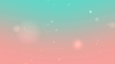 Rüya Pastası Gradyan Arkaplanı Süzülen Parıltı Parçacıkları ve Yumuşak Parıltısı
