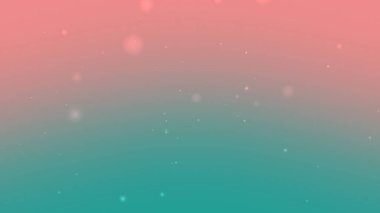 Pembe ve Teal Pastel Gradyan Arkaplanı Rüya Işığı Hareketi
