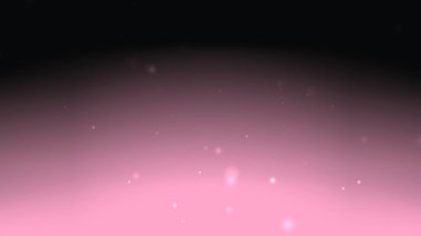 Lüks Romantik Kutlama Teması İçin Pembe Gradyan Parıltısı ve Yumuşak Parçacık Parıltısı Arkaplanı