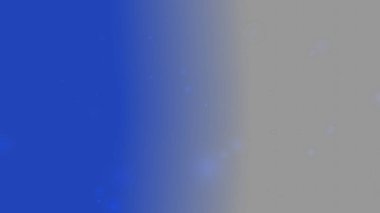 Yumuşak Parıltı Parçacıkları Hareketiyle Soyut Mavi 'den Gri Gradyan Arkaplanı