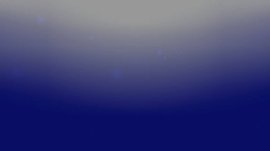 Hafif Parıltı Parçacıklarıyla Yumuşak Gri 'den Derin Mavi Gradyan Arkaplanına