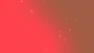 Parlak Kırmızı Kahverengi Gradyan Kıvılcım Arkaplanı Yumuşak Yüzen Işık Tozu