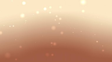 Zarif Sıcak Bej Gradyan Arkaplanı Yumuşak Yüzen Parıldayan Parçacıklar