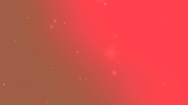 Parlak Kırmızı Soyut Gradyan Arkaplanı Yumuşak Parıltı Parçacıkları ve Işık Parıltısı