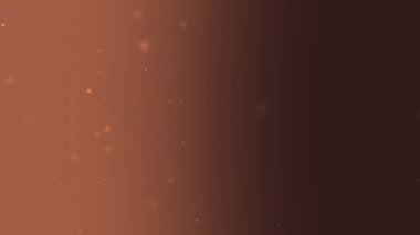 Koyu Kahverengi Parlak Parçacık Arkaplanı Asgari Yüzen Işık Efekti