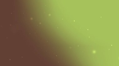 Zarif Yeşil Gradyan Arkaplanı Hafif Parıltı Parçacıkları ve Işık Parıltısı Efekti