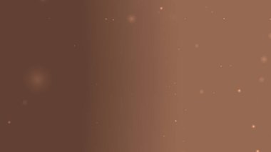 Zarif Kahverengi Gradyan Süzülen Işık Parçacıklarıyla Parlak Arkaplan