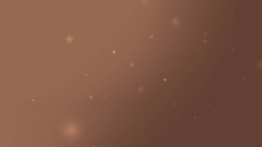 Zarif Kutlama Tasarımı İçin Yumuşak Kahverengi Gradyan Parçacık Arkaplanı