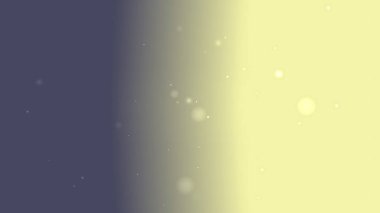 Koyu Maviden Yumuşak Sarı Gradyan Arkaplanı Hafif Parlak Işık Parçacıklarıyla