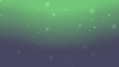 Sakin Dijital Tasarım İçin Yumuşak Yeşil Mavi Gradyan Parıltı Parçacık Arkaplanı