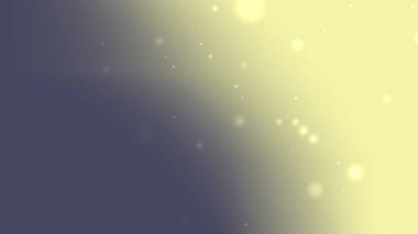 Sıcak Sarı ve Koyu Mavi Gradyan Parıltı Işık Arkaplan Canlandırması