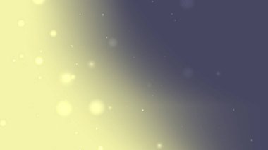 Yumuşak Sarı ve Koyu Mavi Renkli Parlak Arkaplan Efekti