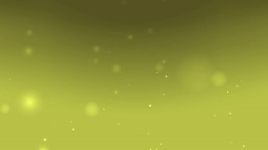 Soyut Zeytin Yeşil Parçacığı Parlak Arkaplan Yüzen Işık ve Yumuşak Gradyan