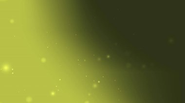 Zarif Yeşil Parıltı Parıltı Parçacık Arkaplanı Yumuşak Gradyan Işık Hareketi